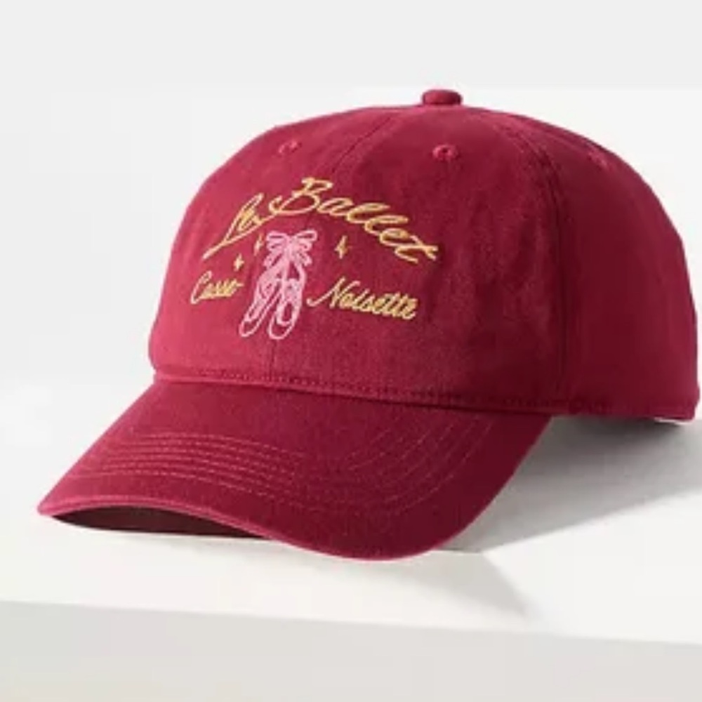 Anthropologie ballerina baseball hat Brand new
